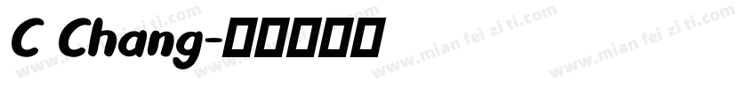 C Chang字体转换